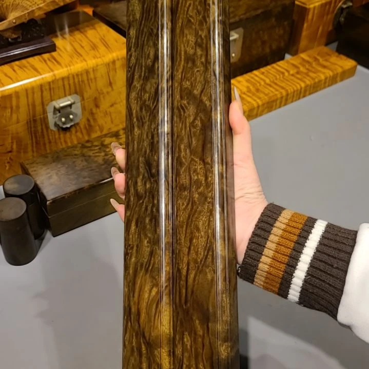 楠木46.5-5-2.5小叶桢楠乌木金丝楠镇纸