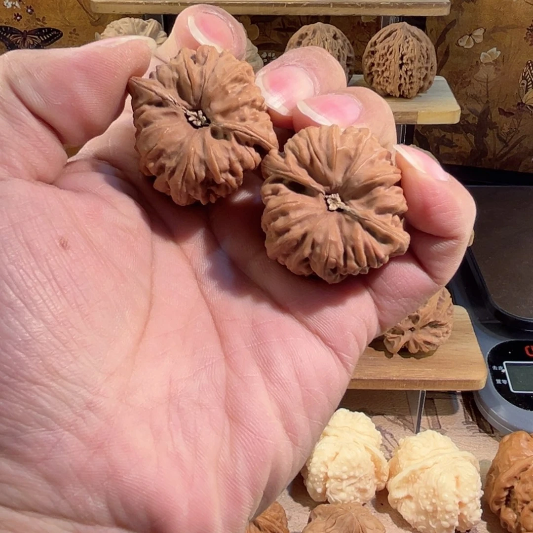 把件文玩核桃平谷凹地