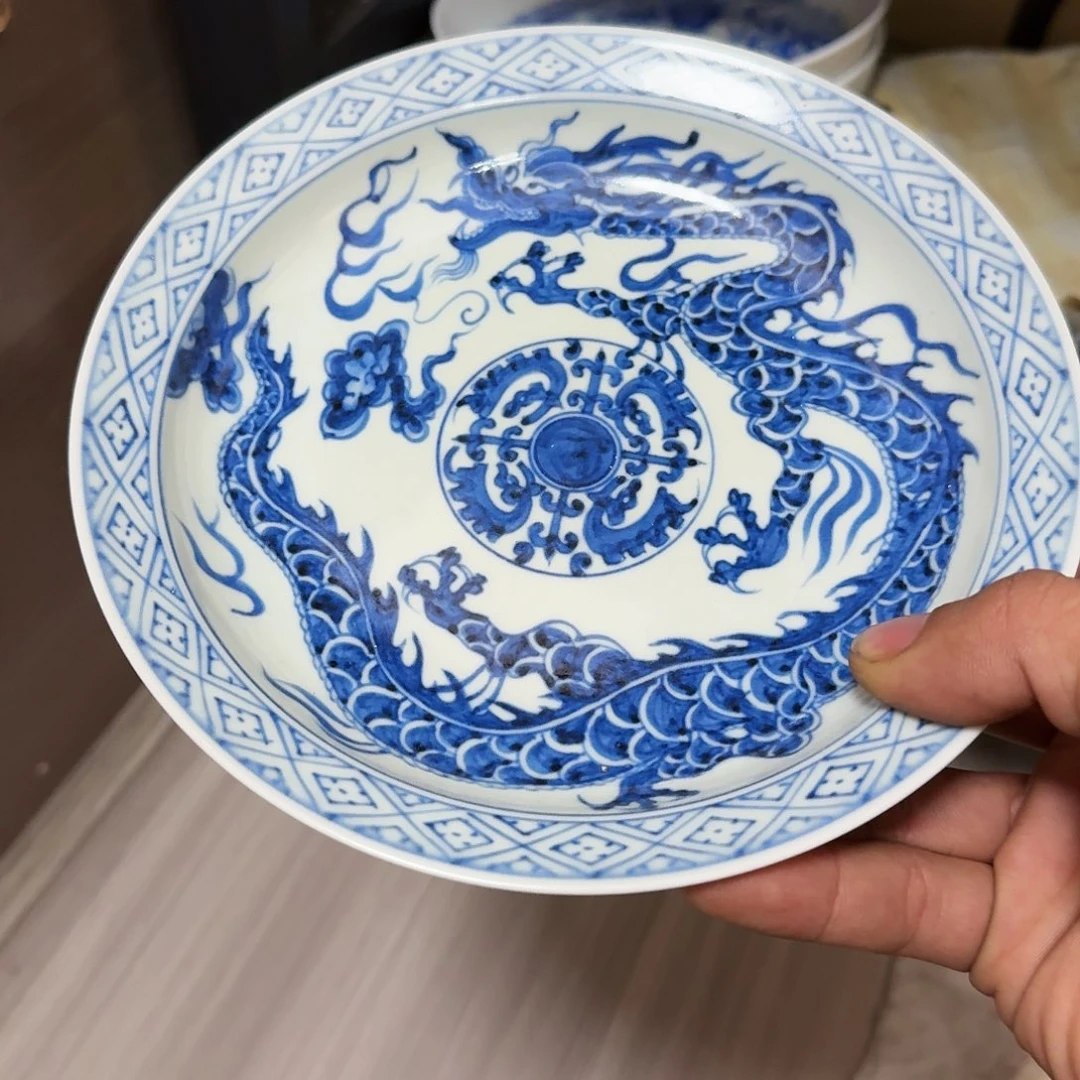 瓷片大****山现代景德镇陶瓷手绘茶具