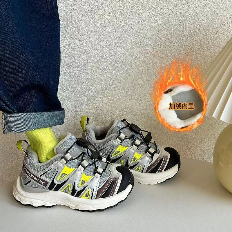 ABC品牌户外鞋子新款儿童运动鞋透气休闲鞋网面男童老爹鞋大童潮