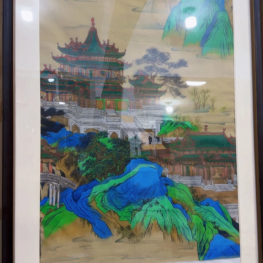 国画艺术家的作品