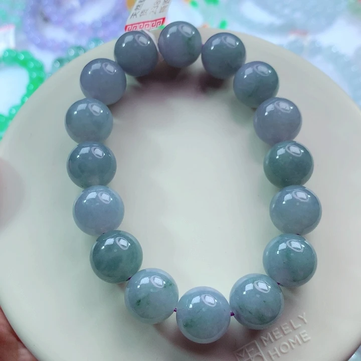 翡翠未镶嵌手链卡12.5