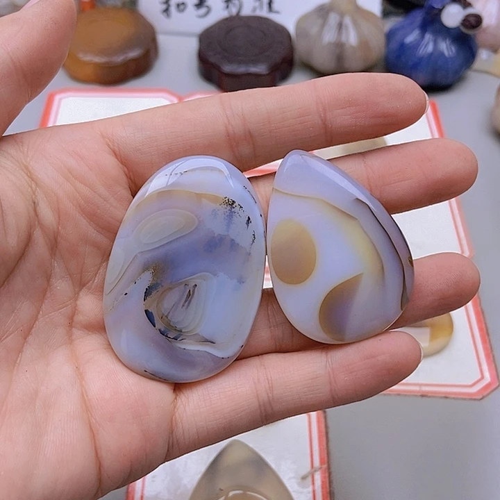 【闪购商品】未镶嵌玛瑙/玉髓珠宝半成品?***姐