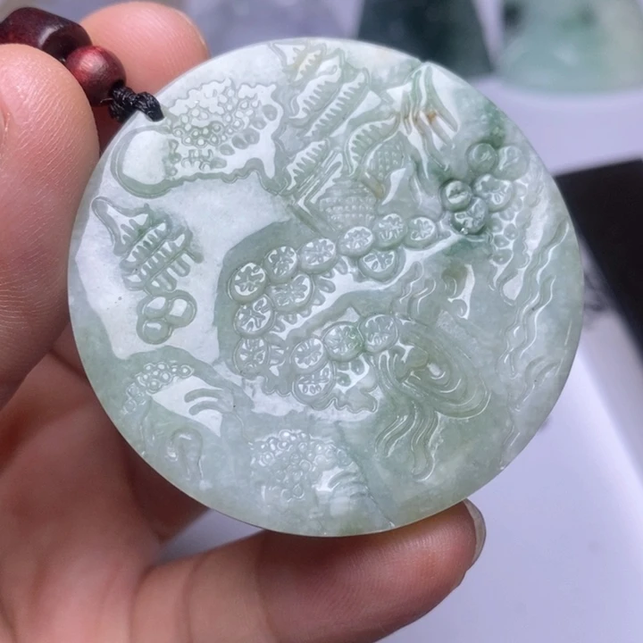 颈饰未镶嵌翡翠翡翠