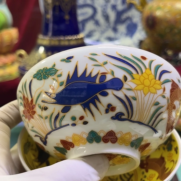 盖碗摆件摆件摆件摆件创意