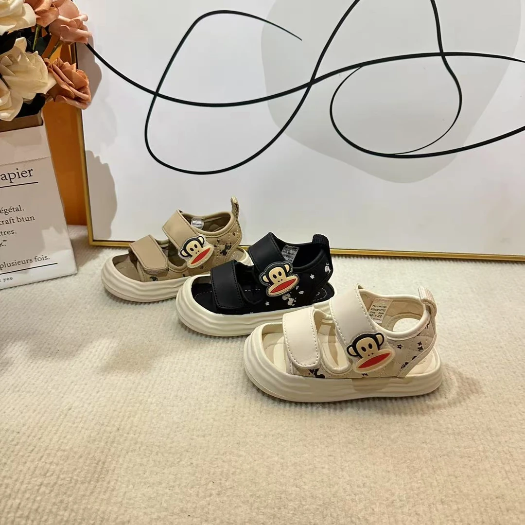 【paul frank/大嘴猴】2112/夏季凉鞋运动风学步鞋休闲透气防滑