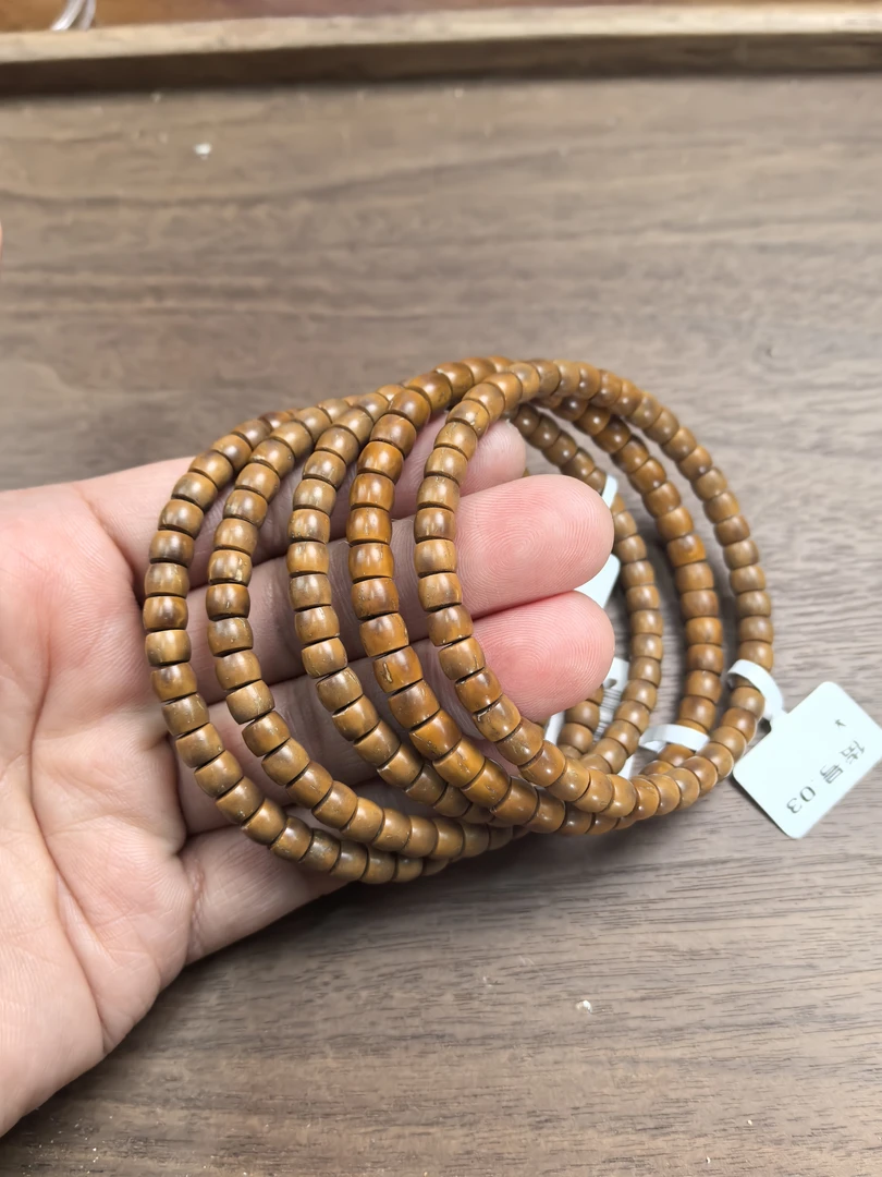 紫金鼠手串精品纯实心短轴直切5+4