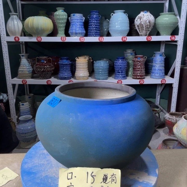 景德镇陶瓷花盆花器837
