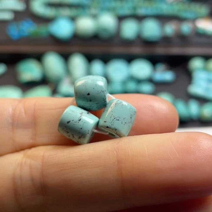 绿松石未镶嵌颈饰