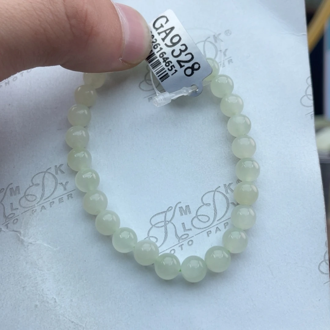 和田玉手链未镶嵌艺*