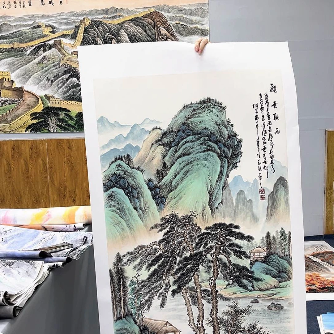 国画国画纯手绘作品