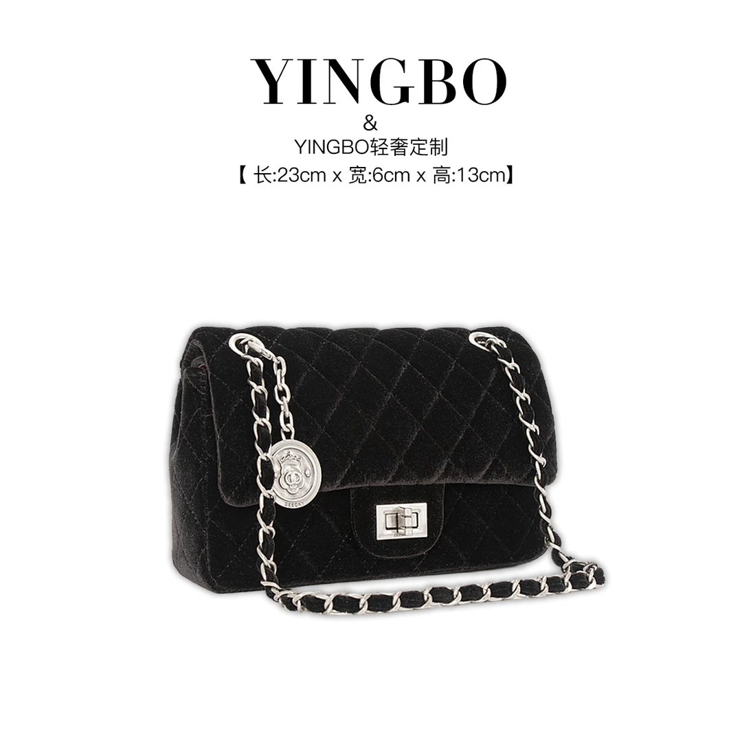 【英柏甄选】ZT-D8083-黑色 然与纯小众设计感时尚单肩百搭女包