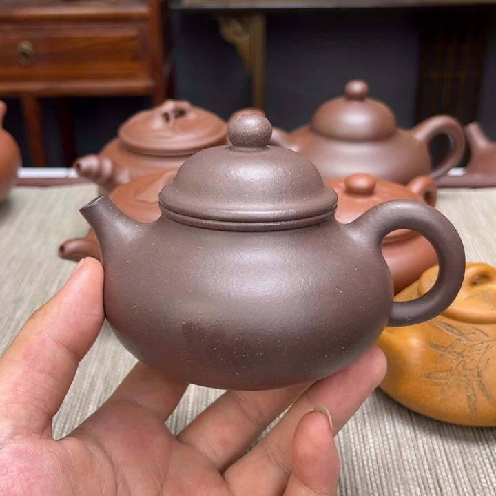 大***手茶壶紫泥容量250毫升