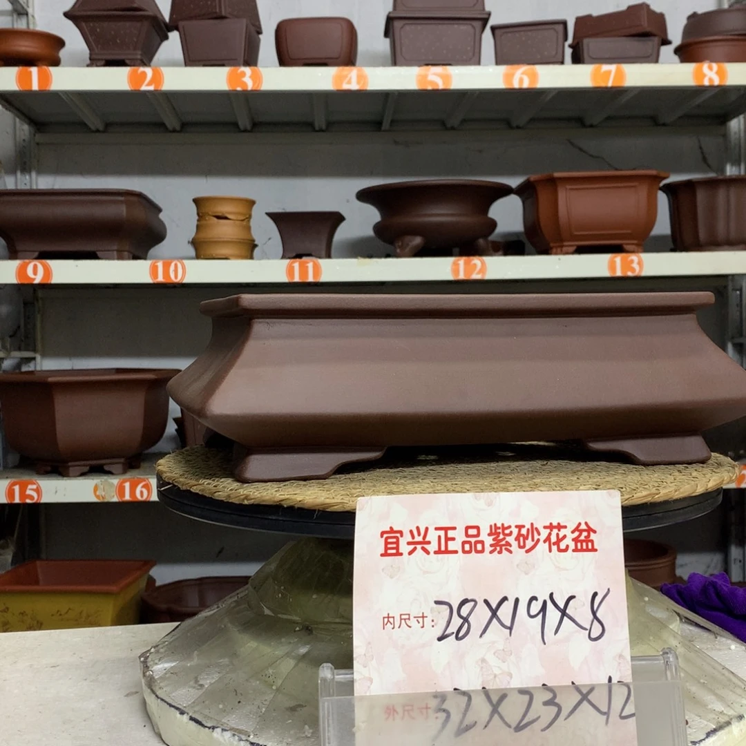 紫砂花盆精品紫砂花盆包邮包邮