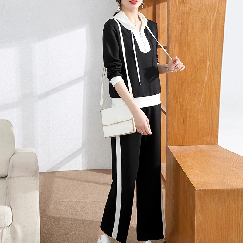 【雪夕】2024新款妈妈春秋运动套装C-D-NYBE2028