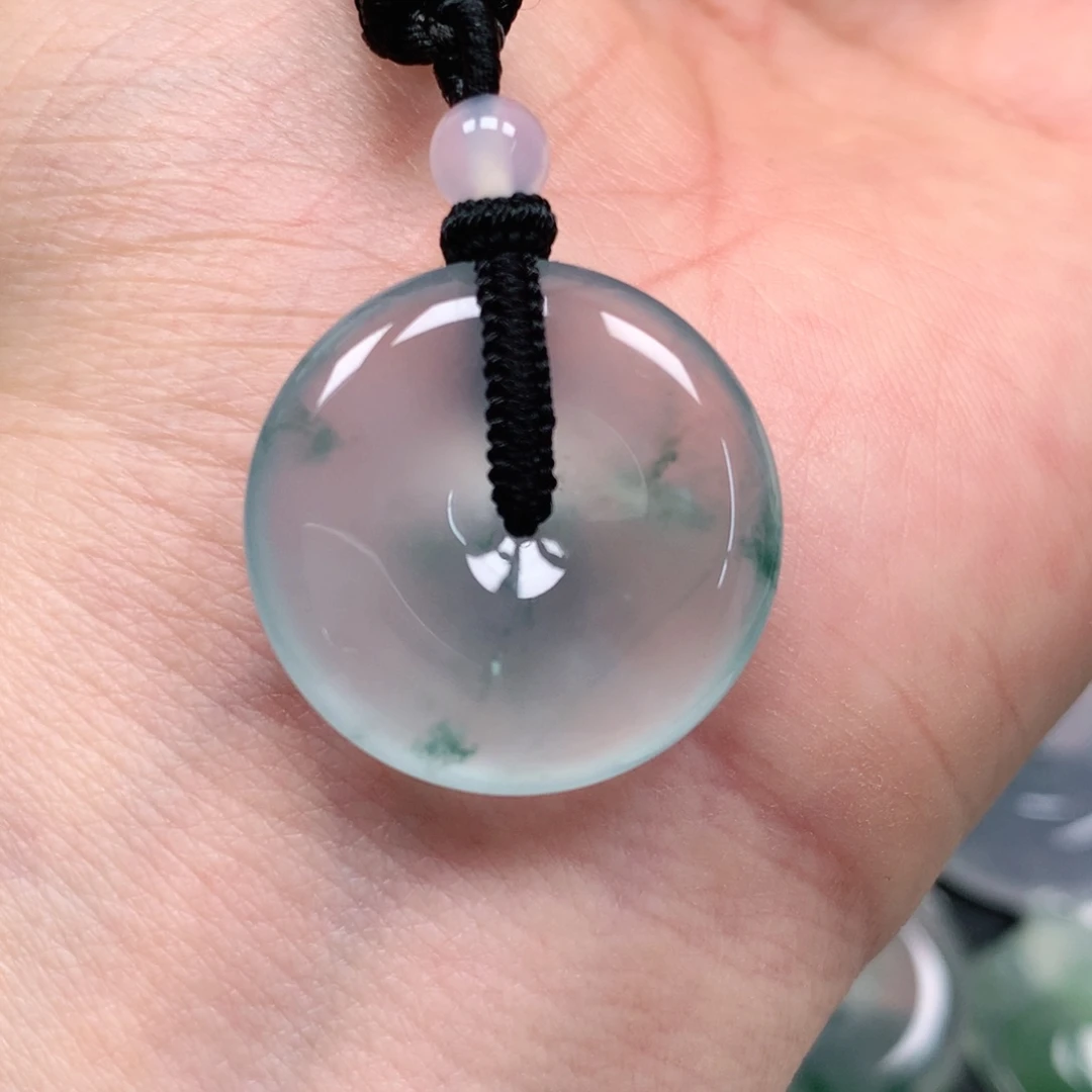 颈饰未镶嵌翡翠天然翡翠