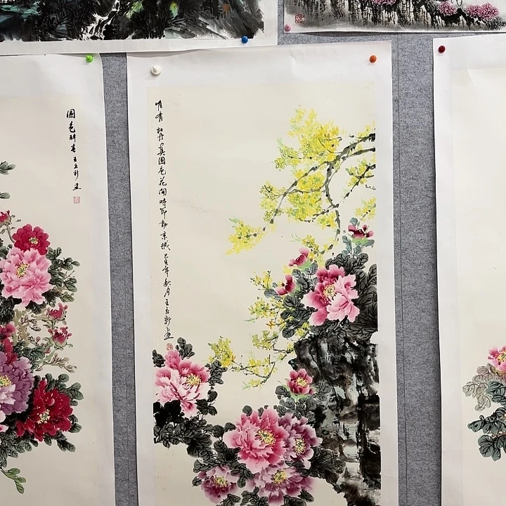 国画花鸟等多种鸟类的栖息地