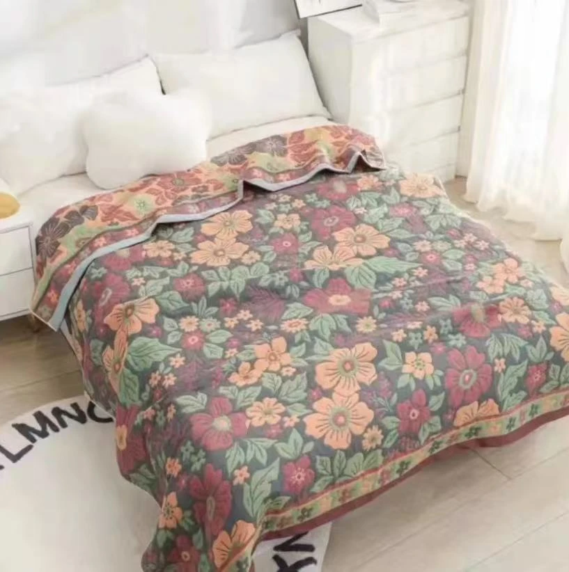 绿野仙踪 纯棉纱布盖毯床盖150*200