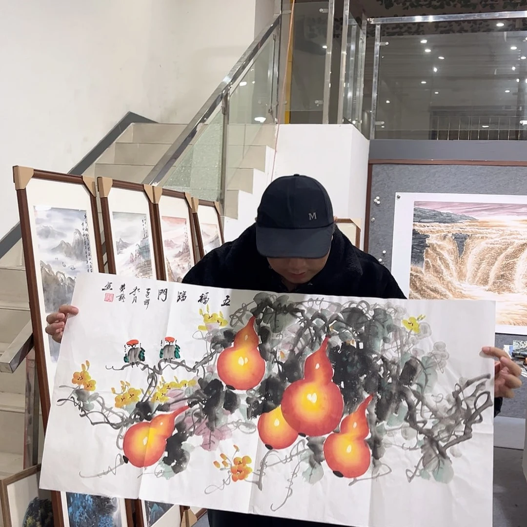 国画TH国画单幅任发