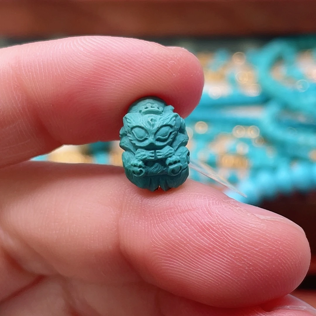 绿松石未镶嵌珠宝半成品