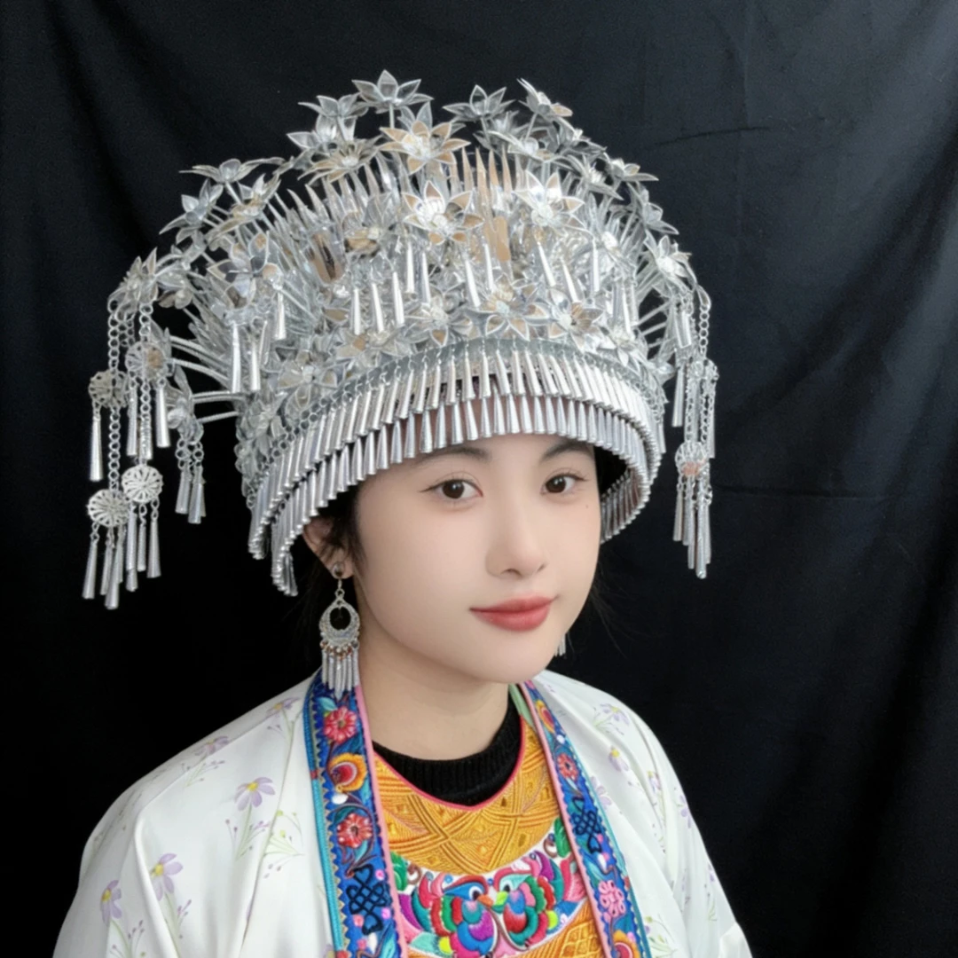 {顺丰包邮}不氧化不变色少数民族特色饰品民族头饰日常穿搭拍照