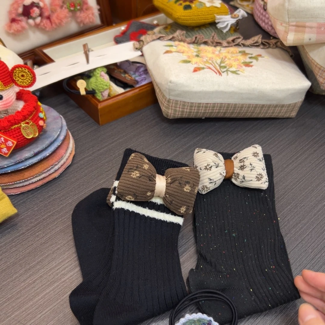 毛绒钩织刺绣手工包包玩偶居家用品