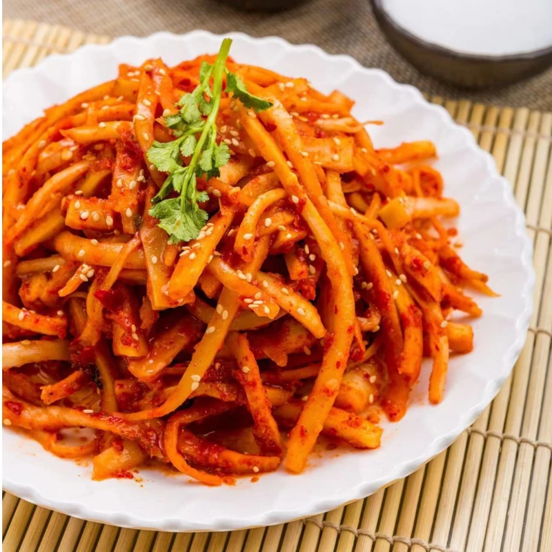 【美味推荐】韩大人桔梗泡菜延边特色美食韩式180g*2袋香辣脆爽
