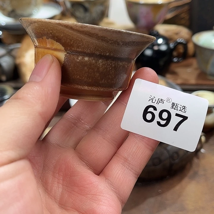 沁庐柴窑古法柴烧全手工茶具