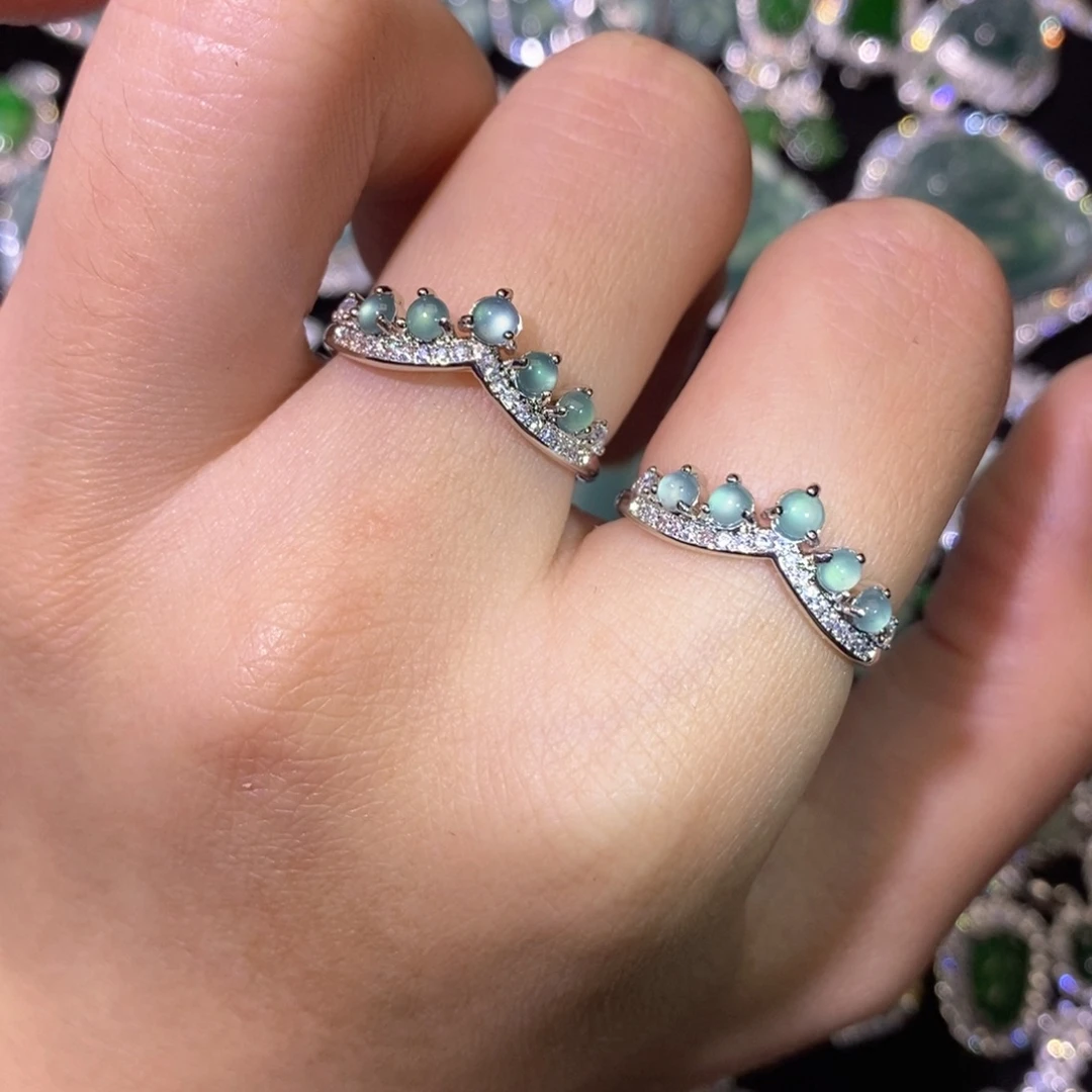 翡翠未镶嵌颈饰天然