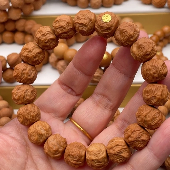 猴头核桃手串体验款单标大龙蛇之变