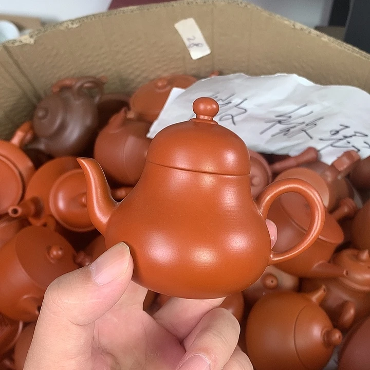 原矿朱泥茶具茶壶家用120