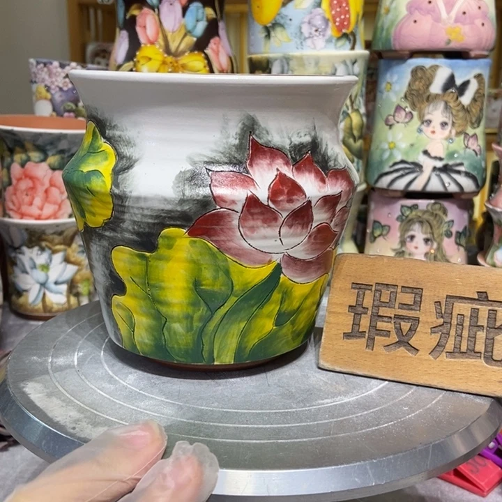 景德镇艺术手绘作品