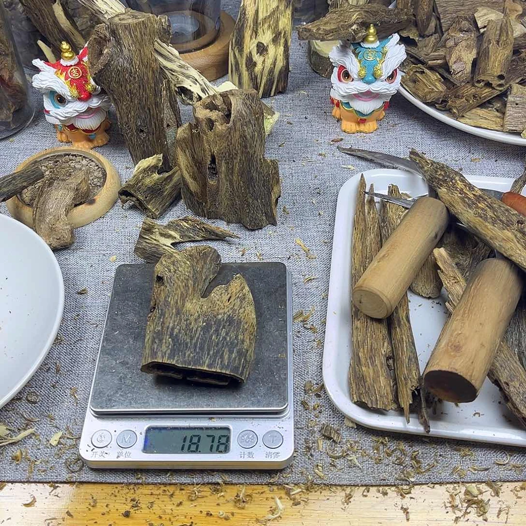 香料奇楠虫漏香18克