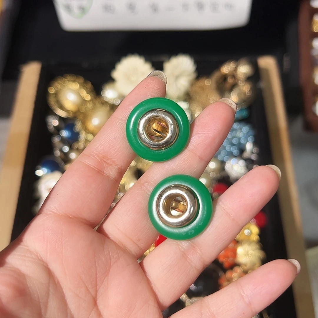 纯铜合成碳硅石耳夹 不退换
