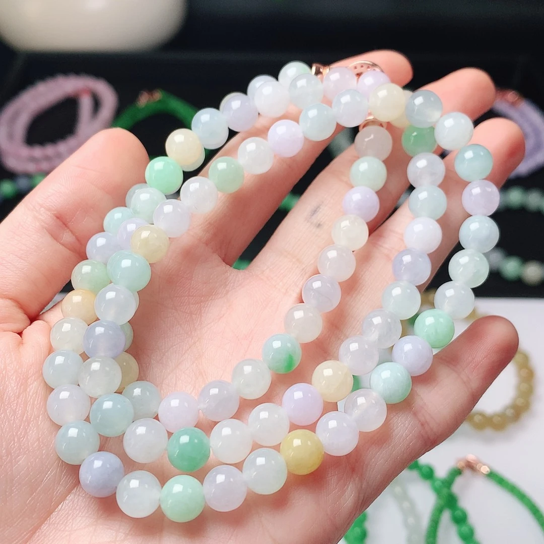 翡翠未镶嵌手链翡翠
