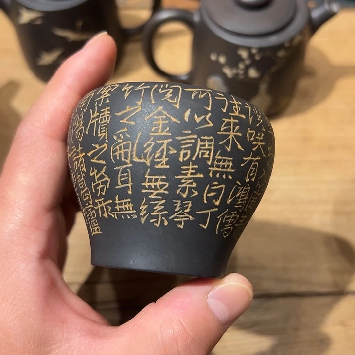 壶建水紫陶全手工