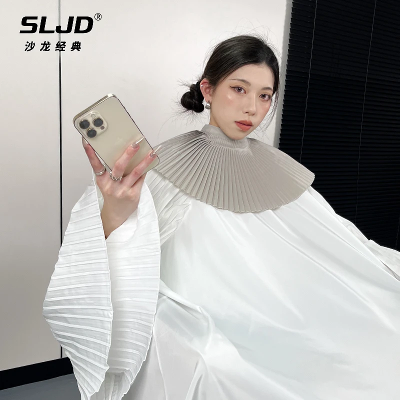 发廊专用高档理发围布王里发加大不沾发剪发烫染发围布客袍可定制