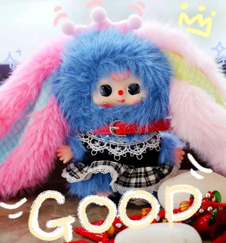 （正品代拆）娃三岁baby three 迷你小小兔毛绒盲盒