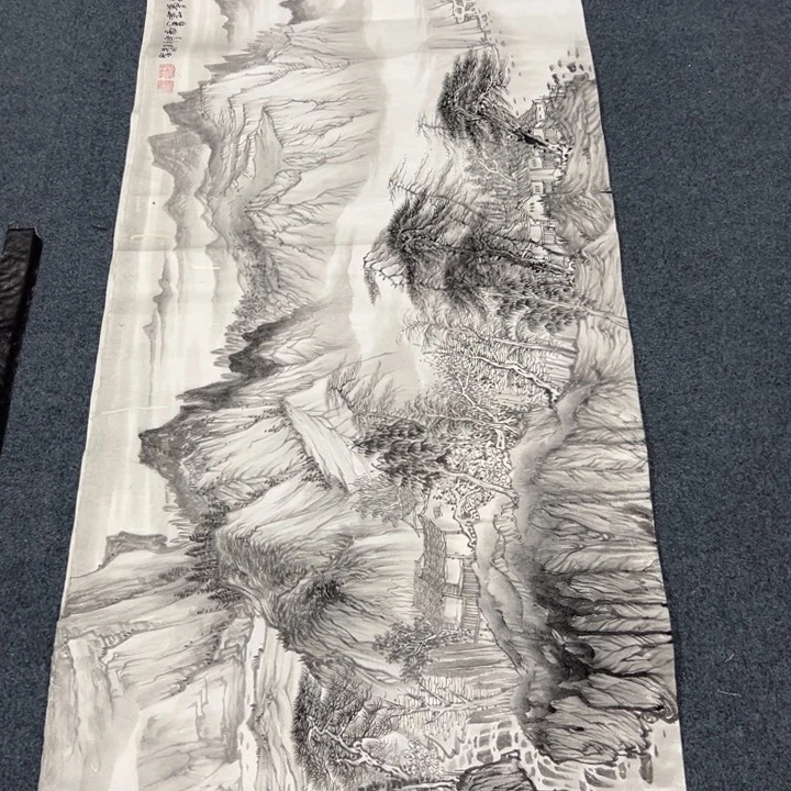 国画绘画手绘作品