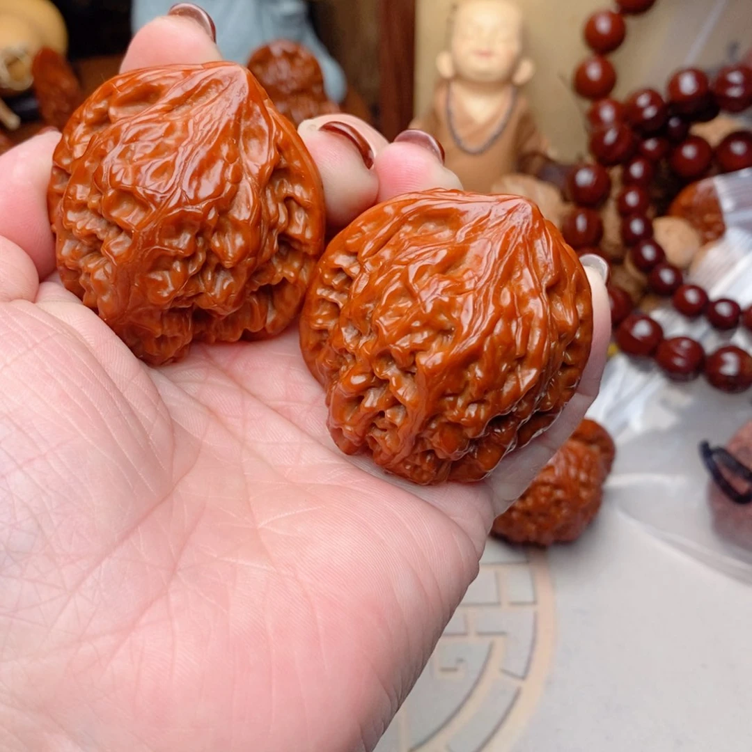 吊坠文玩核桃鸡心