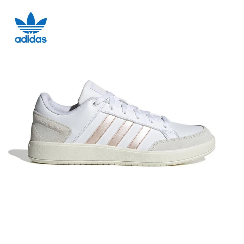 阿迪达斯（adidas）女鞋ALL COURT低帮复古运动休闲鞋板鞋IG4228