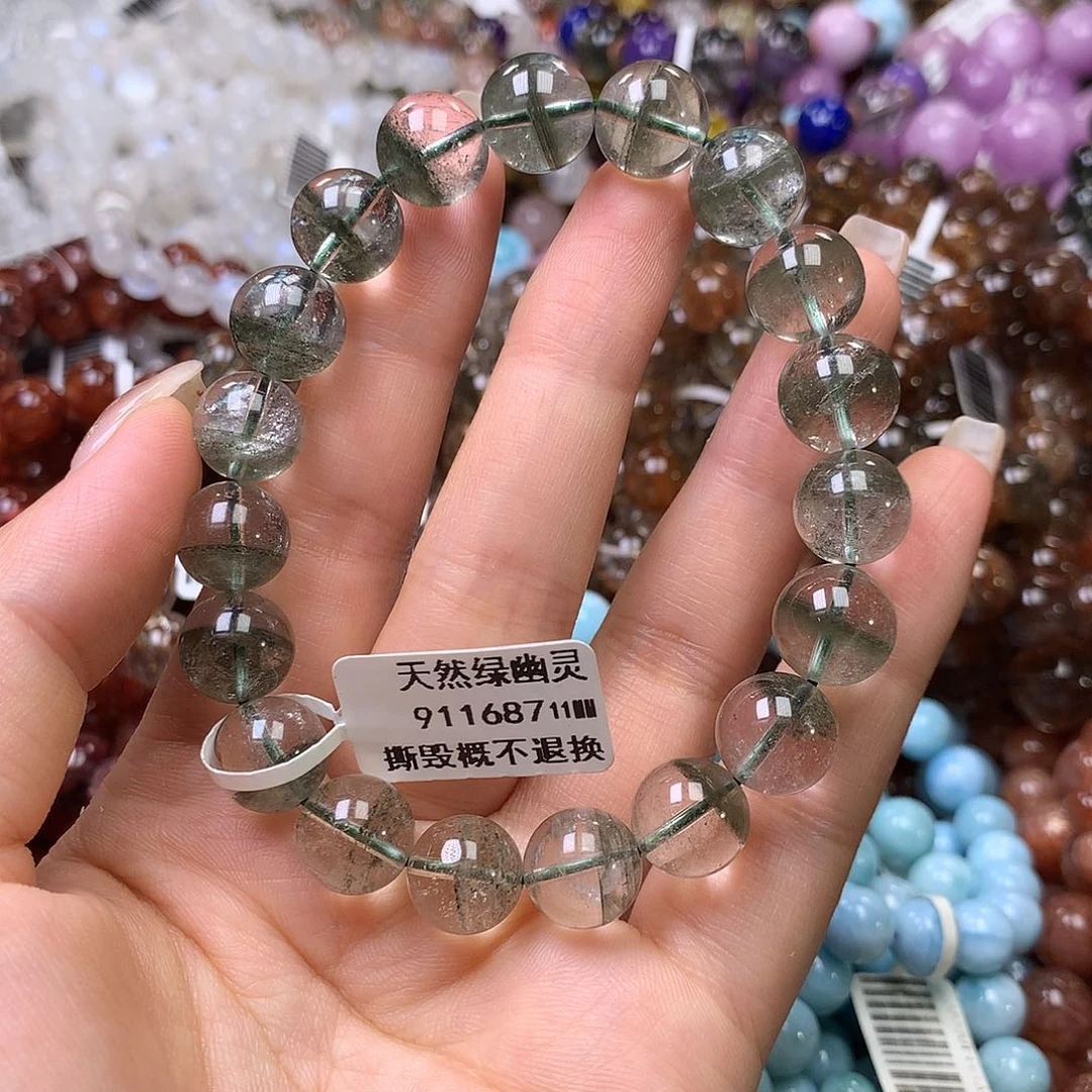 水晶手链未镶嵌，