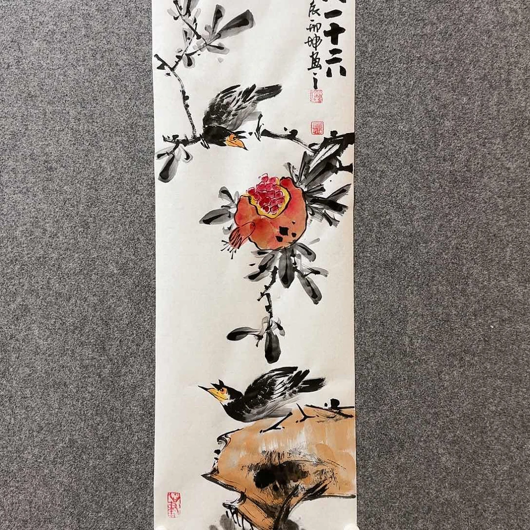 国画佳*邢坤老师手绘作品