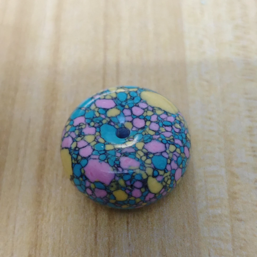 E45弹四彩平安扣