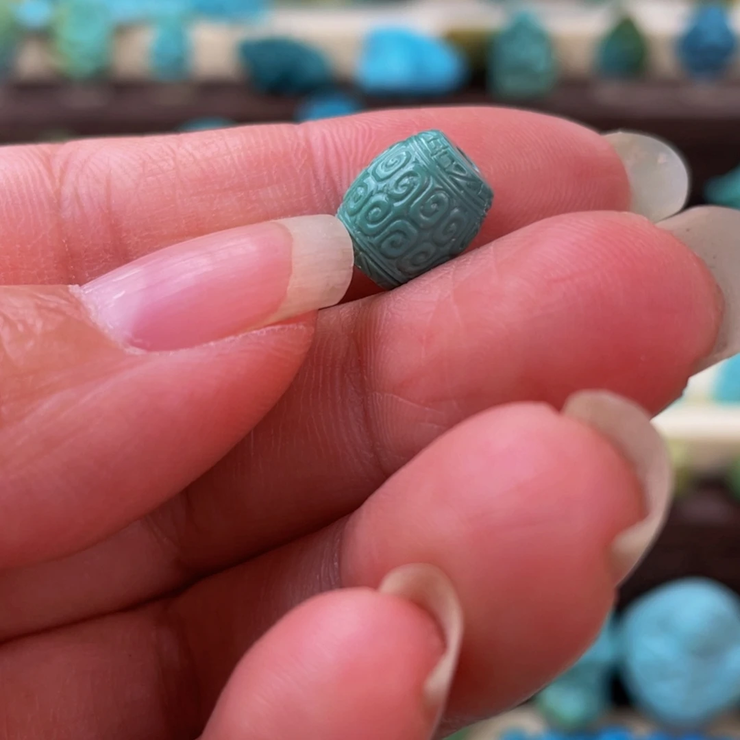 绿松石未镶嵌配饰