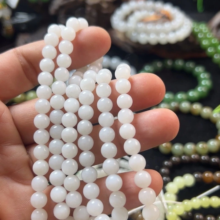 和田玉（糖玉）未镶嵌手链