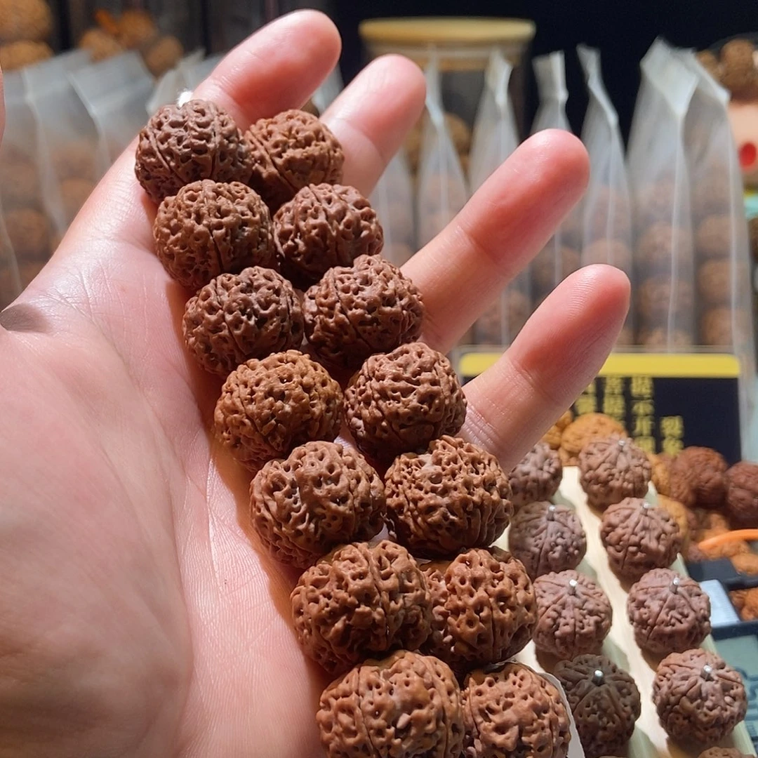 吊坠金刚菩提私人订制红皮战神梅花22mm