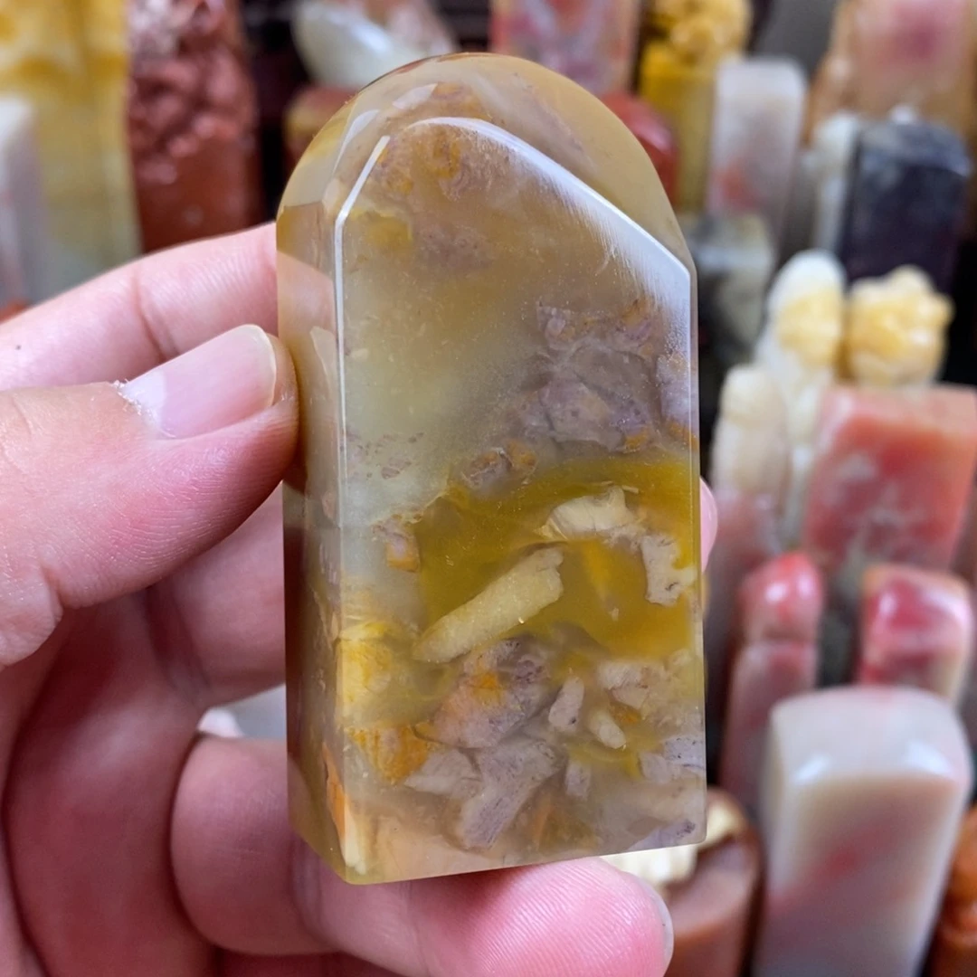 巴林石印石巴林石素章