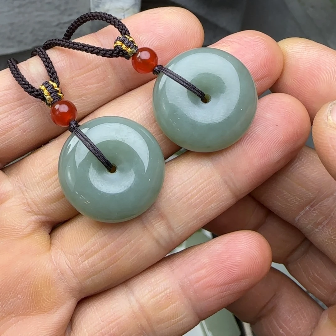 和田玉未镶嵌颈饰且末24