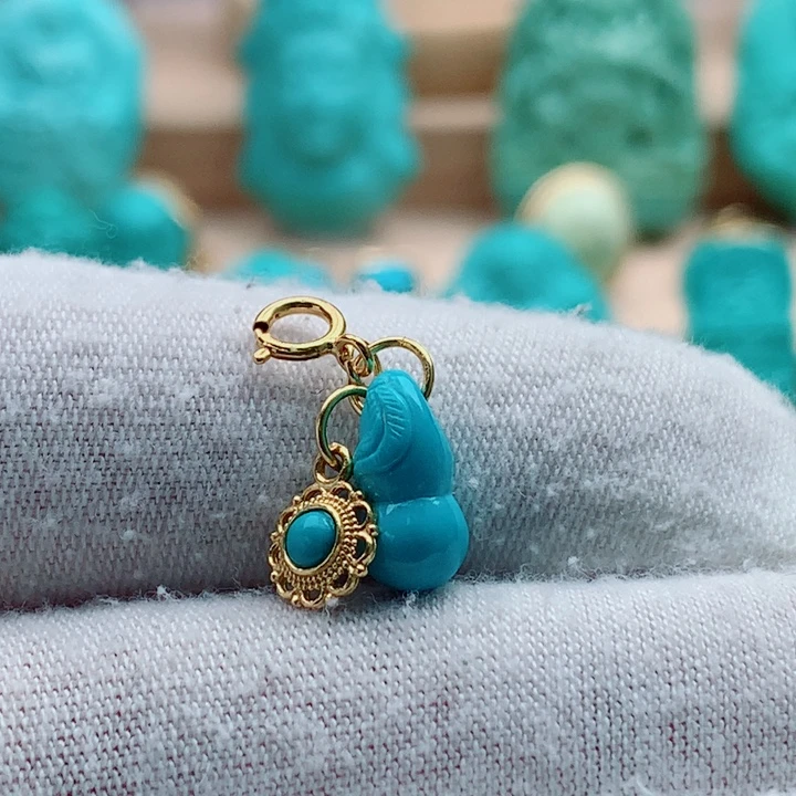 绿松石未镶嵌配饰